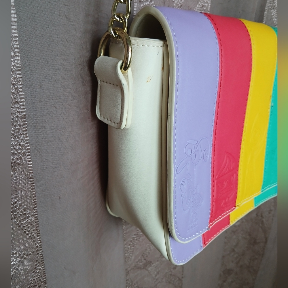 🏷 Loungefly + PIXAR Inside Out Mixed Emotions Women's Bag Crossbody & Book - Picture 12 of 13